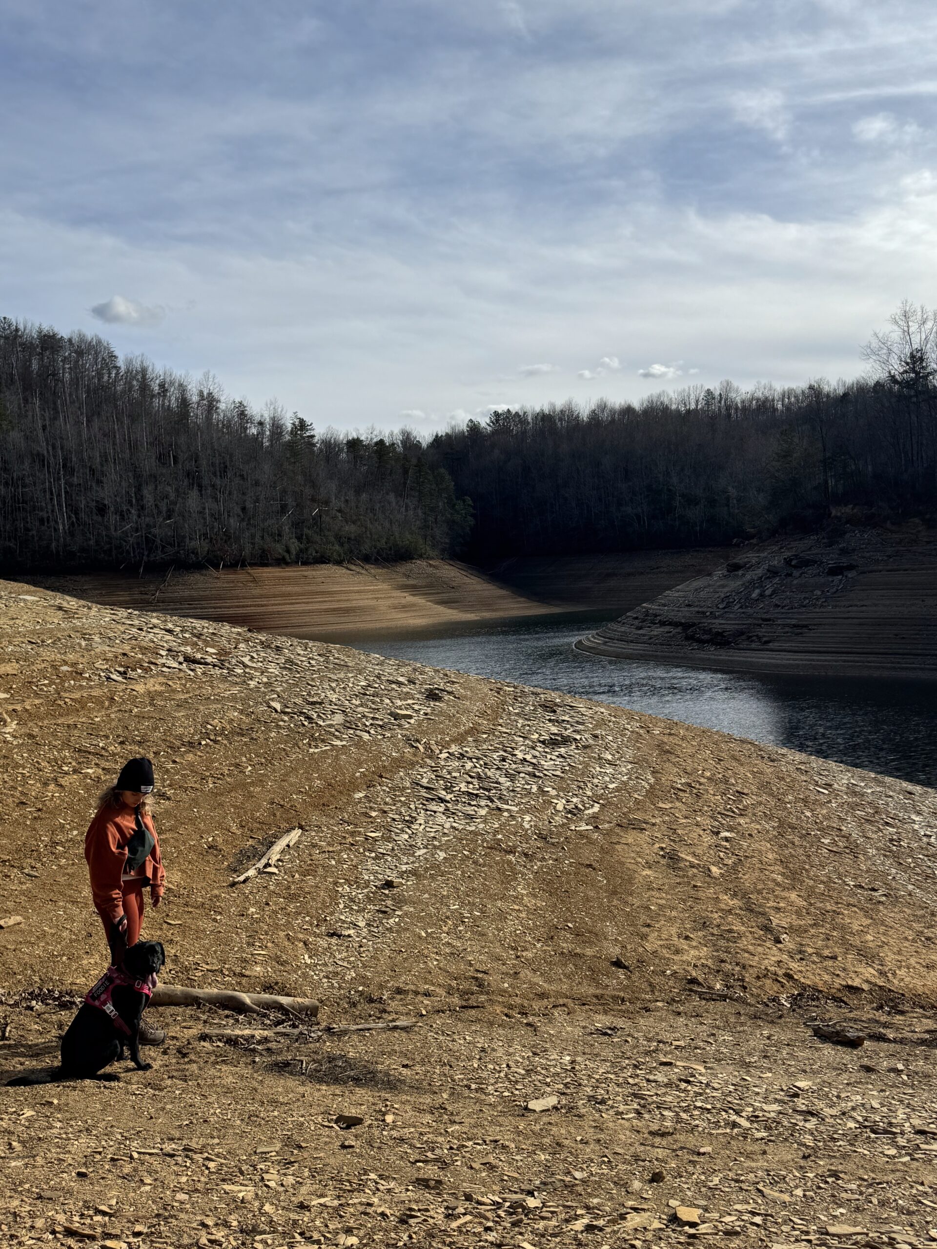 A winter outdoor adventure in the Great Smoky Mountains on the Tsali Right Loop Trail, neighboring Bryson City, NC A winter outdoor adventure in the Great Smoky Mountains on the Tsali Right Loop Trail, neighboring Bryson City, NC